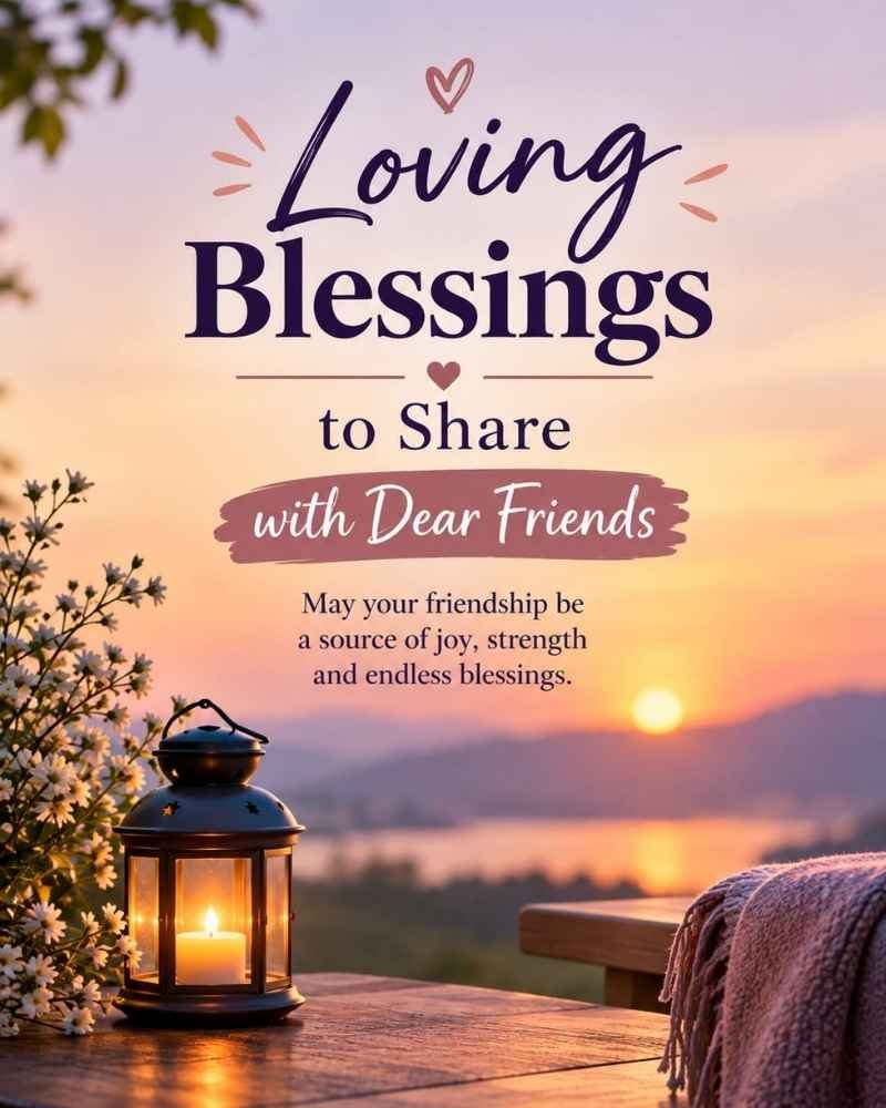 Loving Blessings to Share With Dear Friends