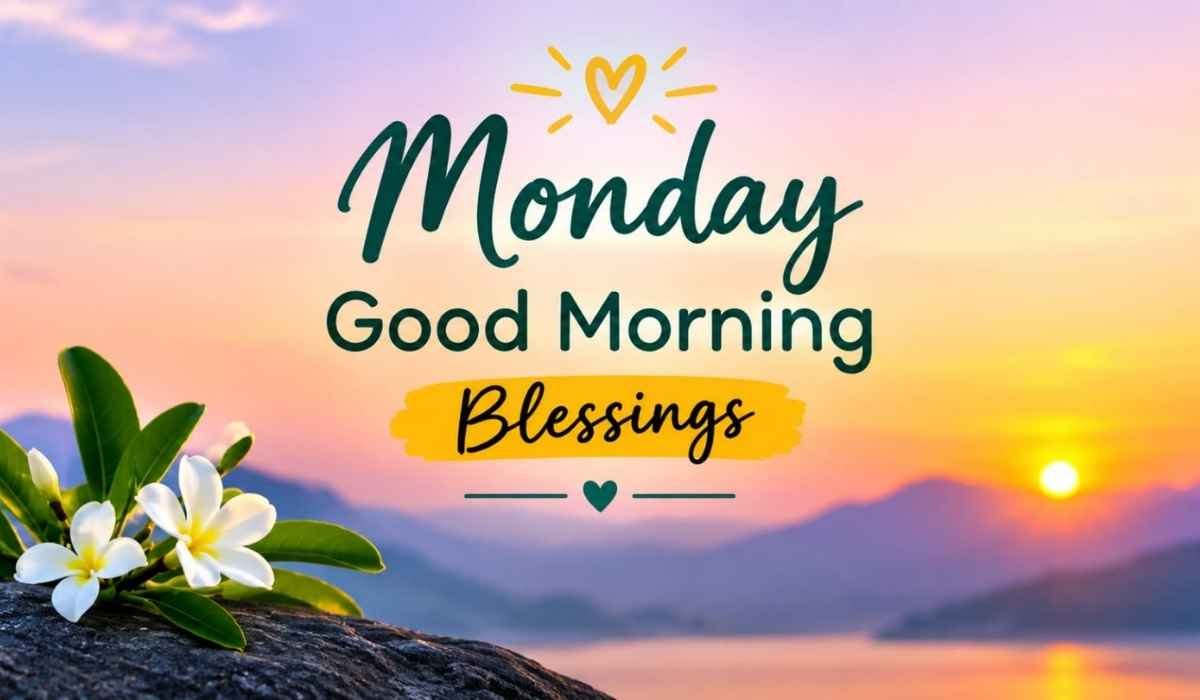 Monday Good Morning Blessings