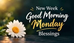 New Week Good Morning Monday Blessings