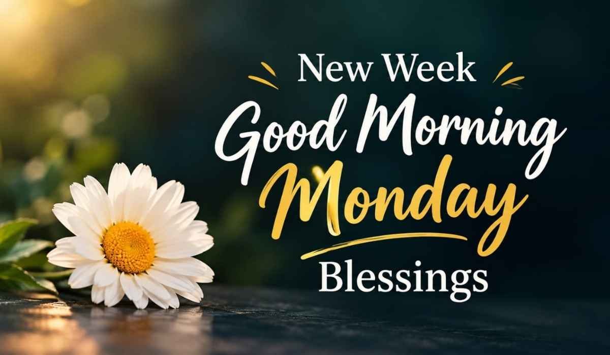 New Week Good Morning Monday Blessings