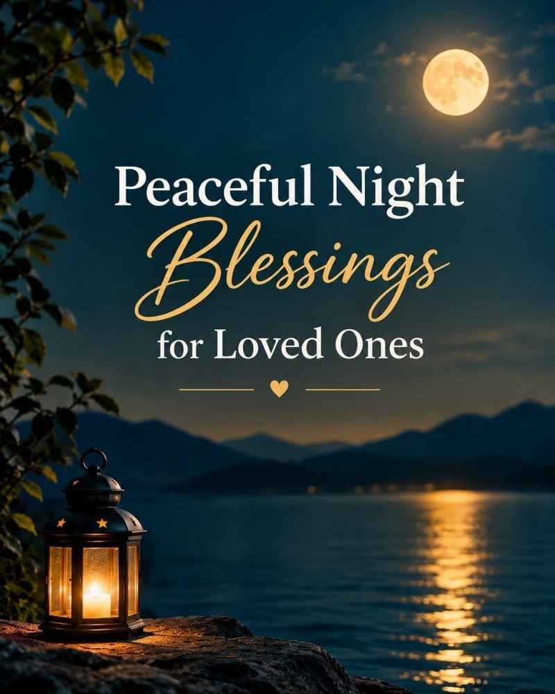 Peaceful Night Blessings for Loved Ones