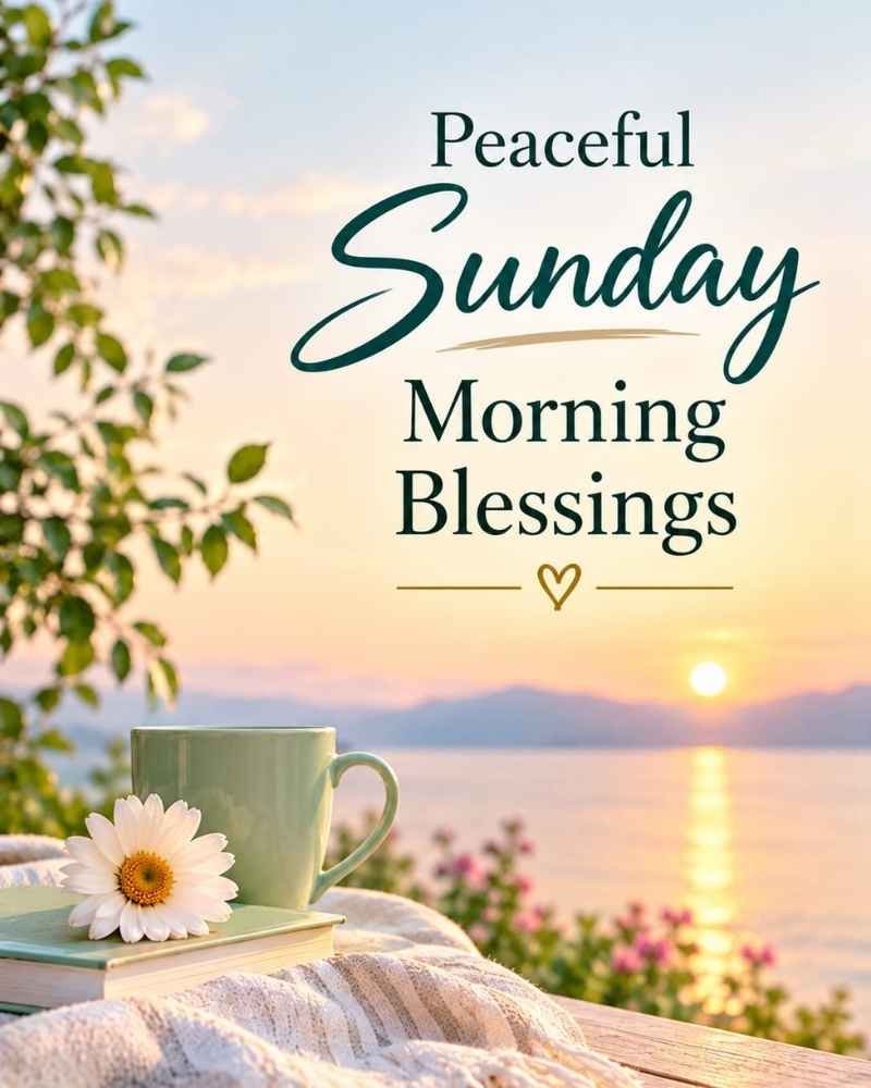 Peaceful Sunday Blessings