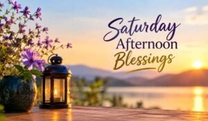Saturday Afternoon Blessings