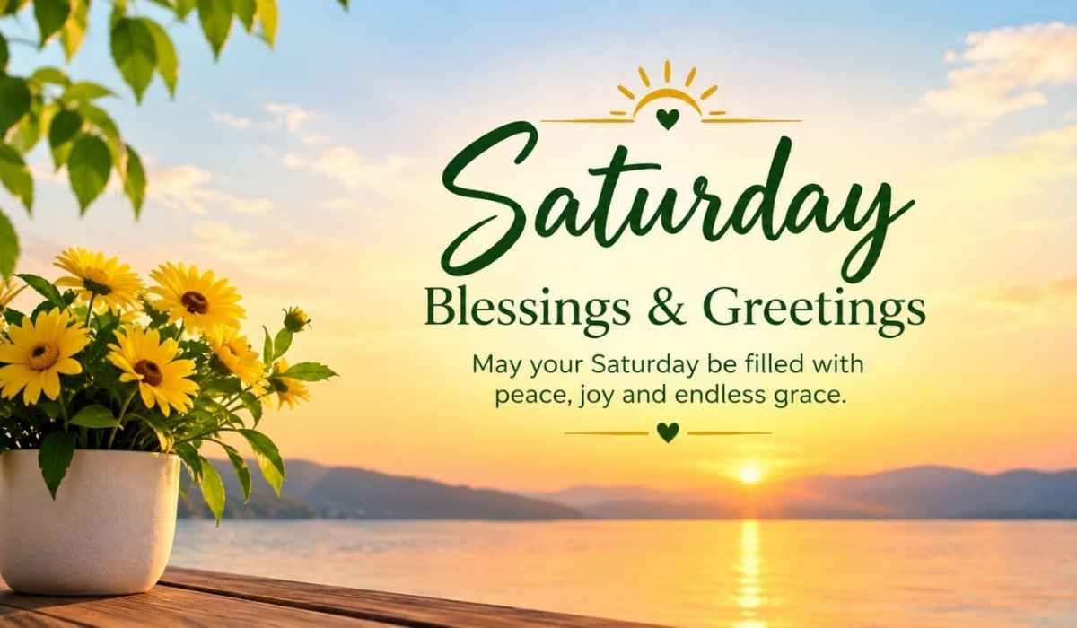 Saturday Blessing Images & Greetings 