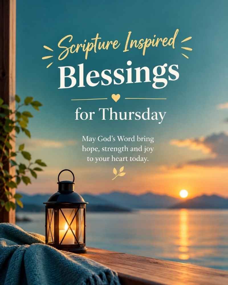 Scripture-Inspired Blessings for Thursday