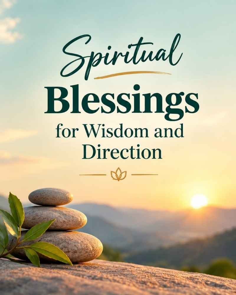 Spiritual Blessings for Wisdom and Direction