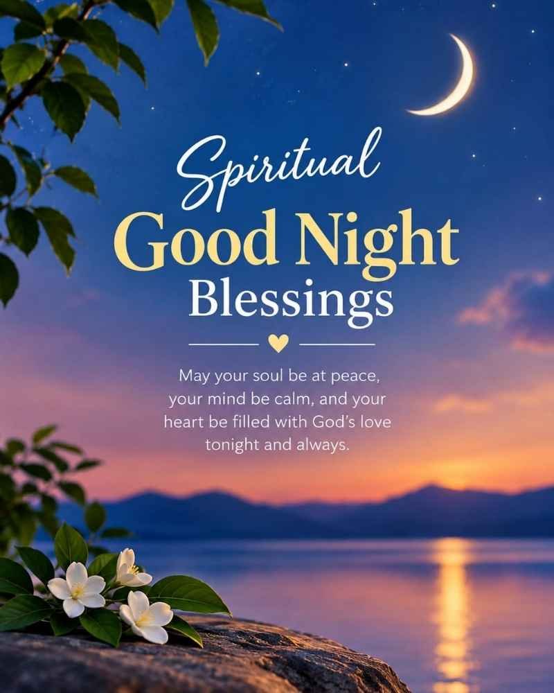 Spiritual Good Night Blessings