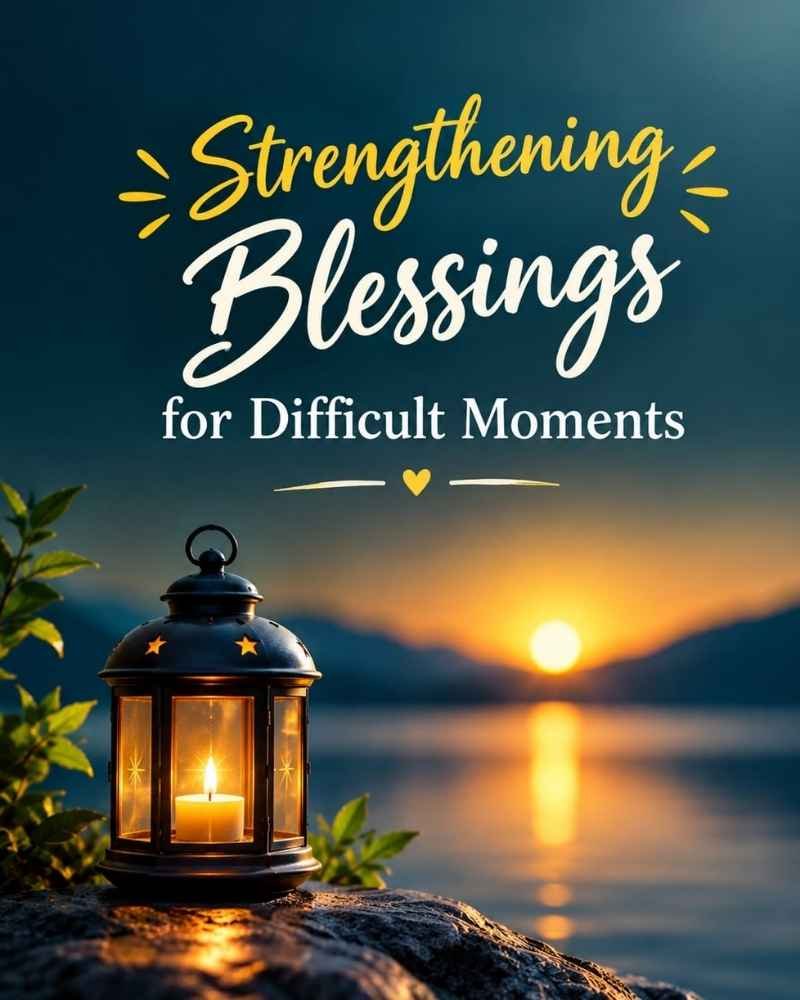 Strengthening Blessings for Difficult Moments