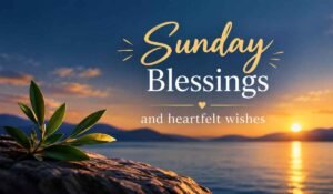 Sunday Blessings and Heartfelt Wishes