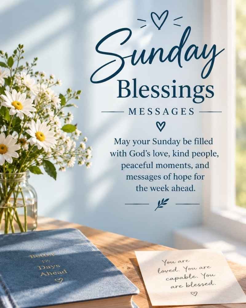 Sunday Blessings Messages