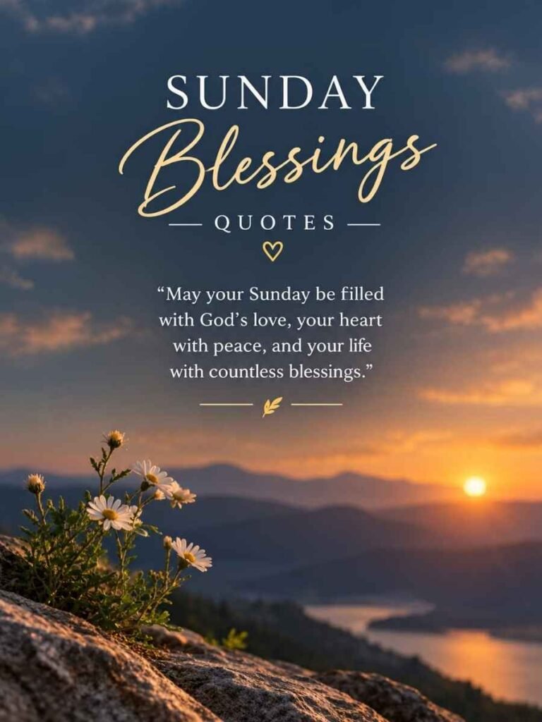 Sunday Blessings Quotes