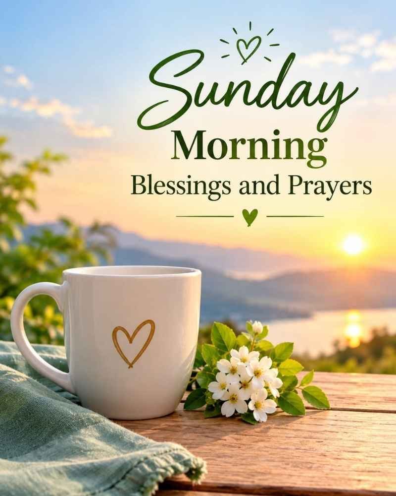 Sunday Morning Blessings and Prayers