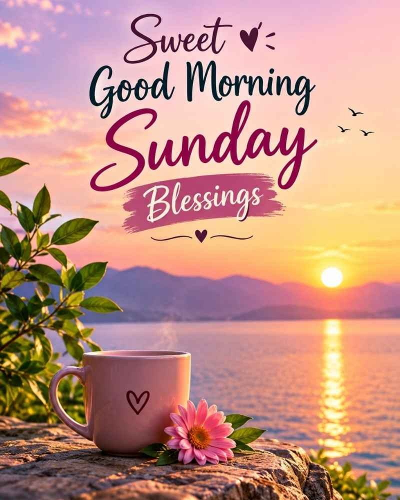Sweet Good Morning Sunday Blessings