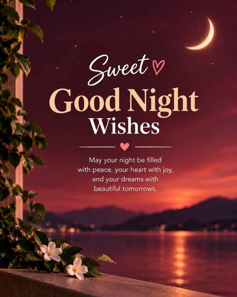 Sweet Good Night Wishes