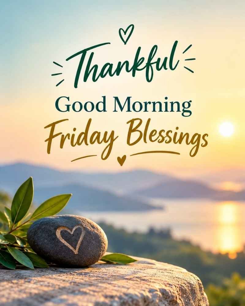 Thankful Good Morning Friday Blessings