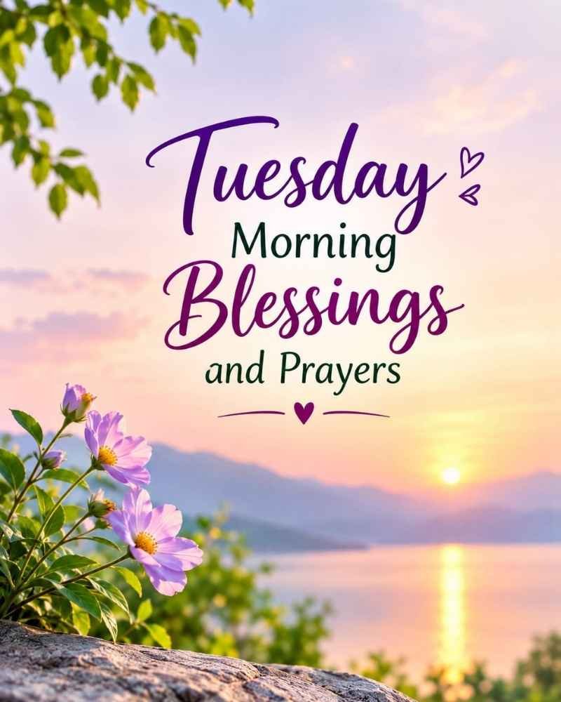 Tuesday Morning Blessings and Prayers
