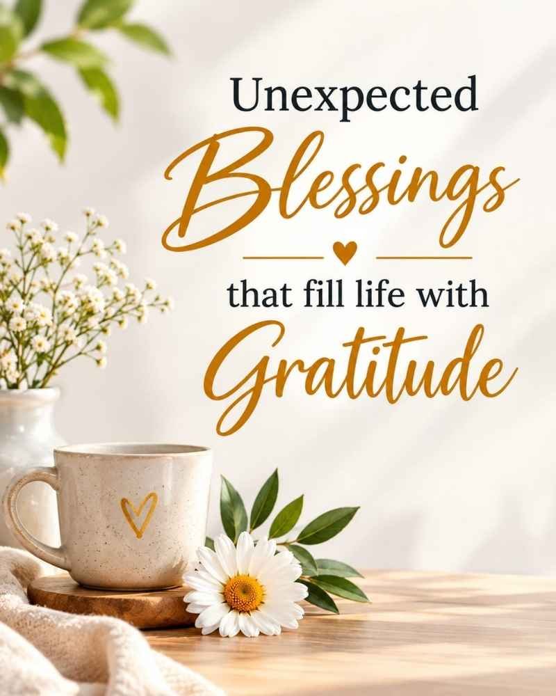 Unexpected Blessings That Fill Life With Gratitude