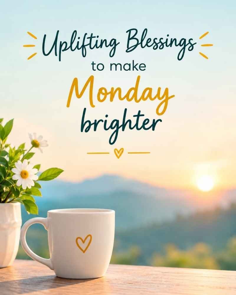Uplifting Blessings to Make Monday Brighter