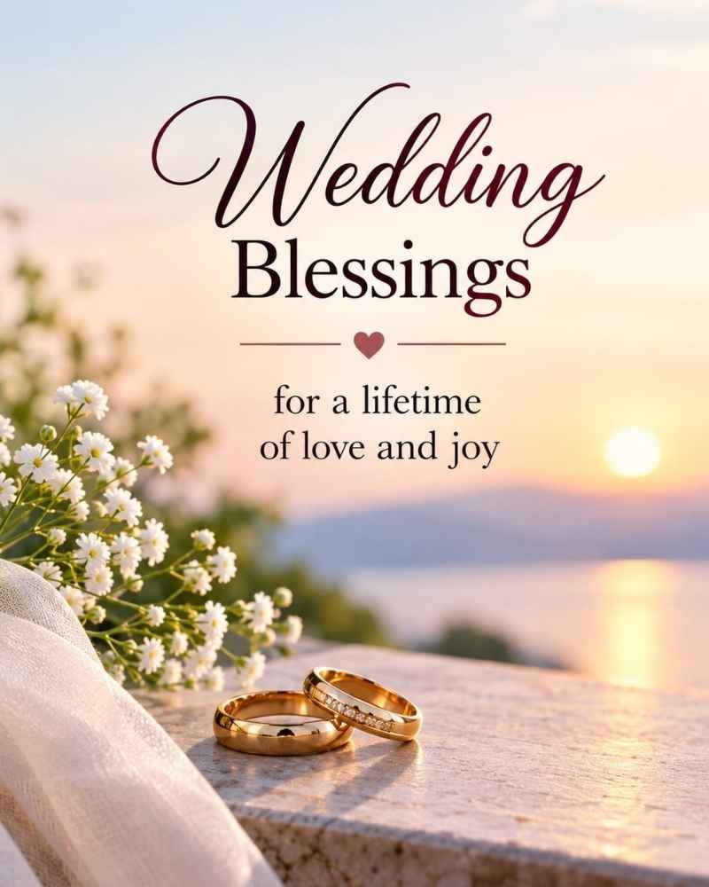 Wedding Blessings for a Lifetime of Love and Joy