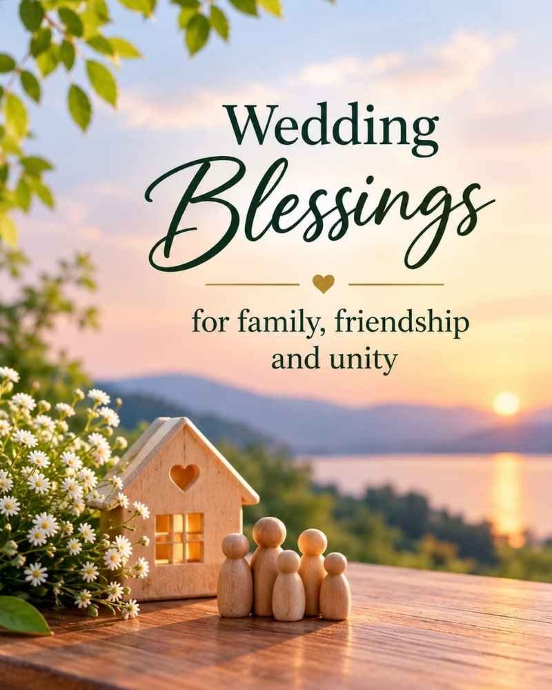 Wedding Blessings for Family, Friendship, and Unity