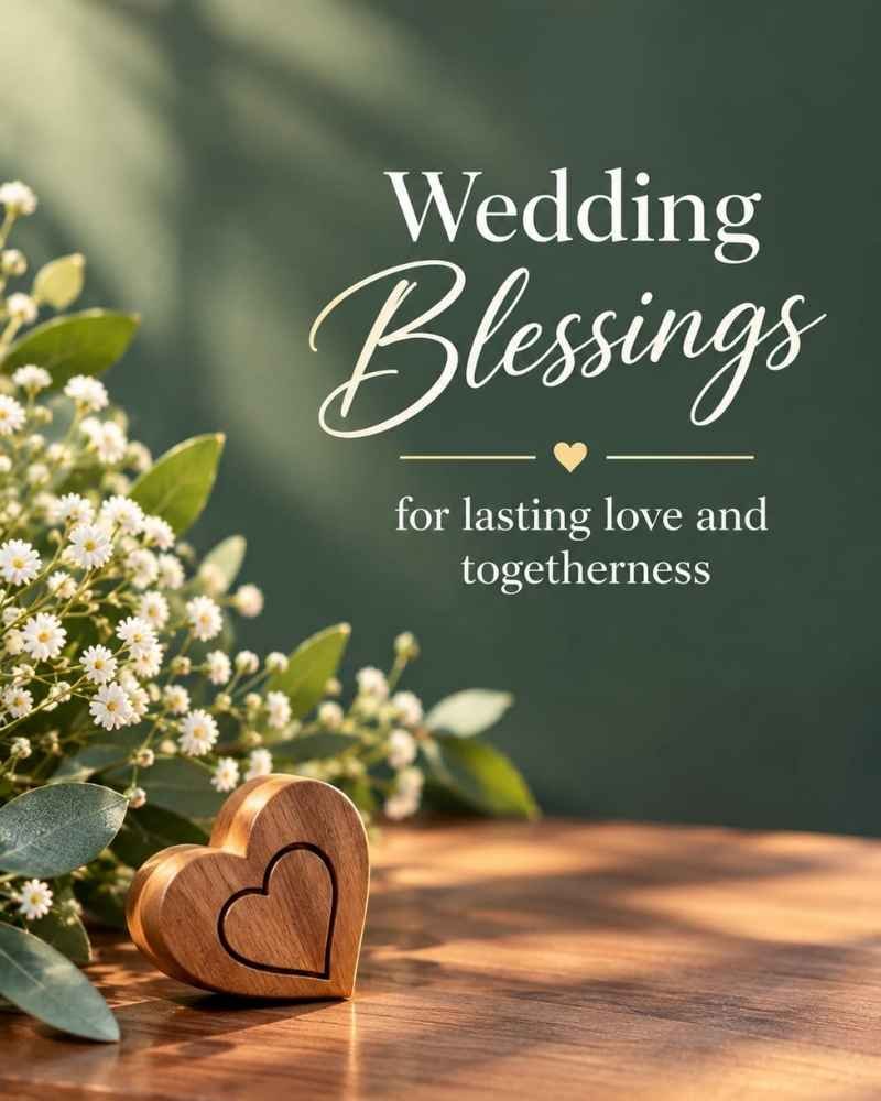 Wedding Blessings for Lasting Love and Togetherness
