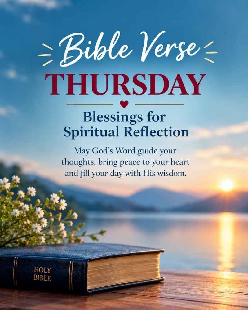 Bible Verse Thursday Blessings for Spiritual Reflection
