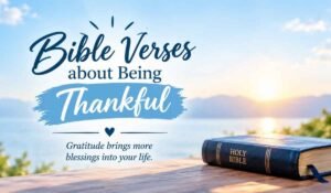 Bible Verses About Being Thankful