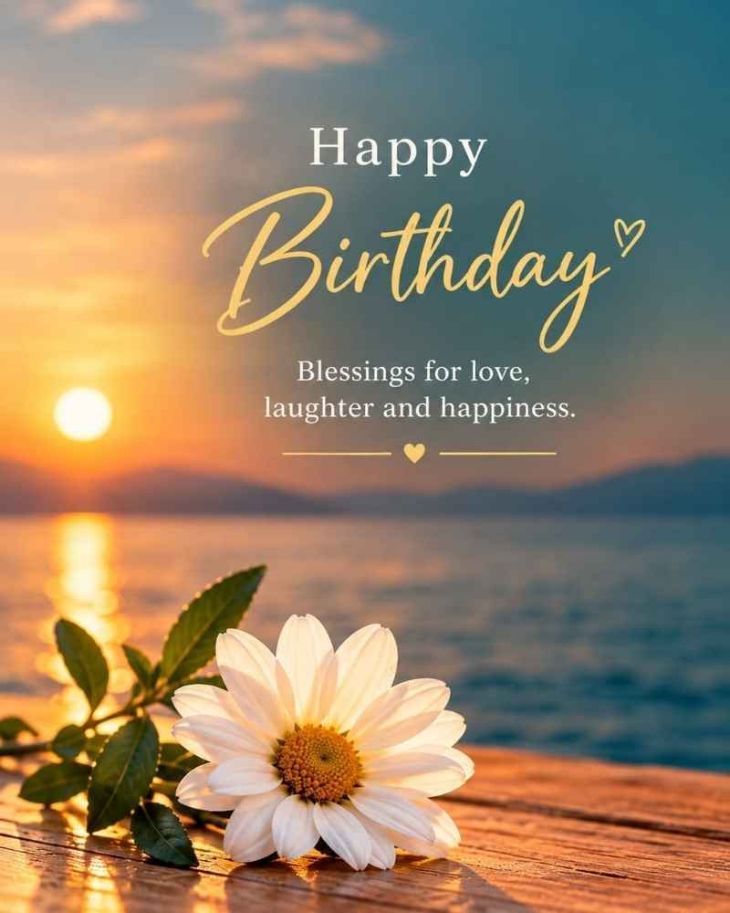 Birthday Blessings for Love, Laughter, and Happiness