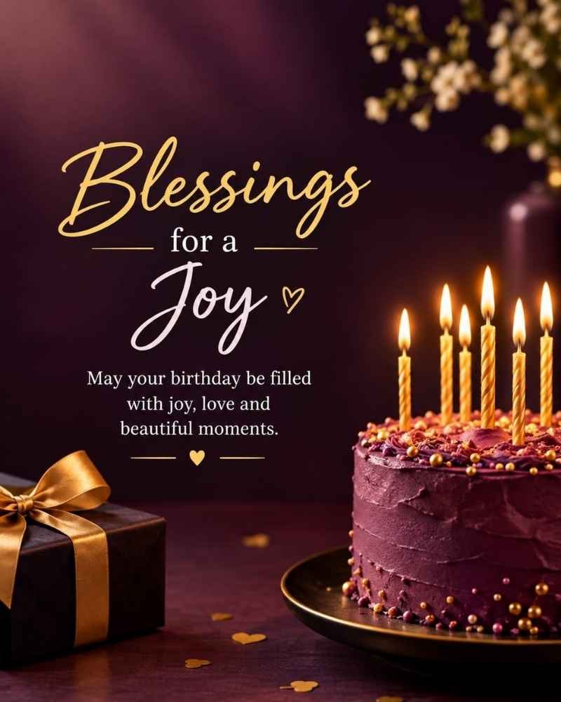 Blessings for a Joyful Birthday Celebration