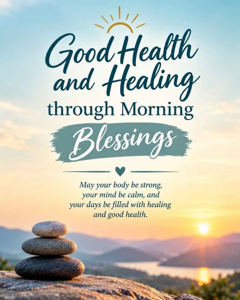 Good Health and Healing Through Morning Blessings