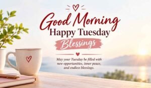 Good Morning Happy Tuesday Blessings