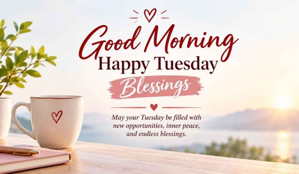 Good Morning Happy Tuesday Blessings
