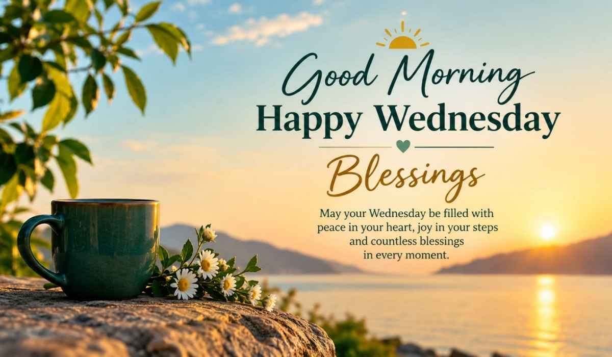 Good Morning Happy Wednesday Blessings