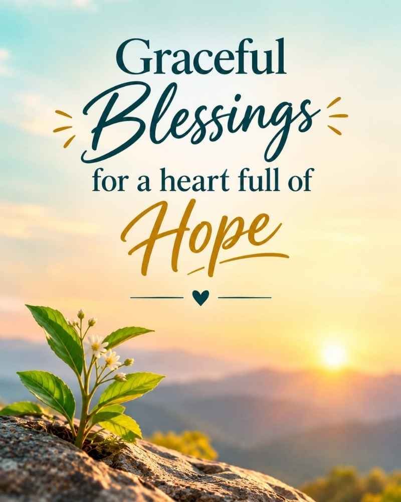 Graceful Blessings for a Heart Full of Hope