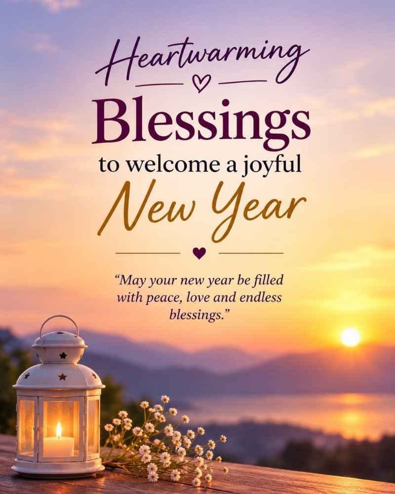 Heartwarming Blessings to Welcome a Joyful New Year