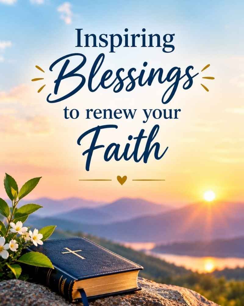 Inspiring Blessings to Renew Your Faith