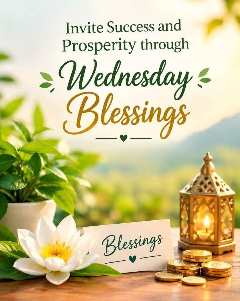 Invite Success and Prosperity Through Wednesday Blessings
