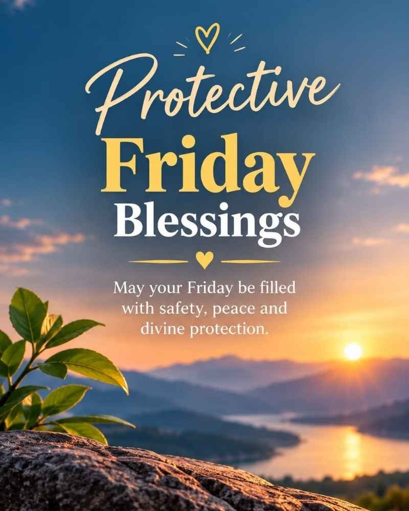 Protective Friday Blessings for Safety and Well-Being