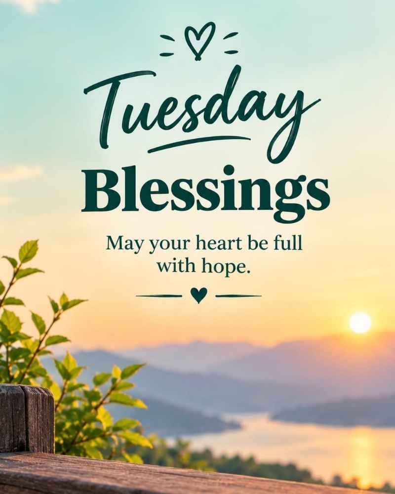 Tuesday Blessings for a Heart Filled With Hope