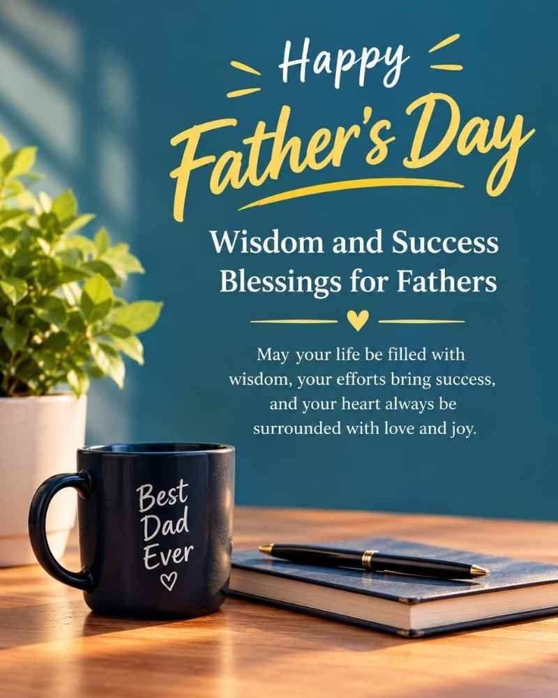 Wisdom and Success Blessings for Fathers